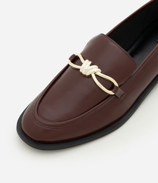 Zapato Mocasine en PU con Detalle Metálico 5