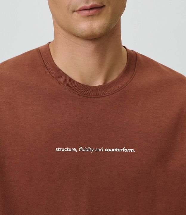Remera Boxy Lettering Structure 2