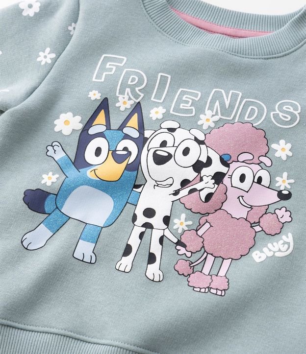 Saco Algodón Infantil con Estampado Bluey y Friends - Talle 1 A 6 años 5