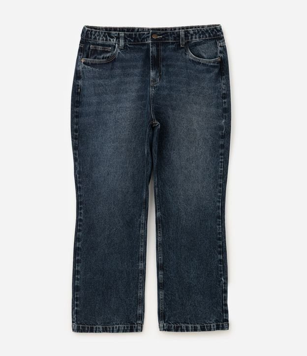 Pantalón de Jean Marmorizada Recta Curve & Plus Size 6