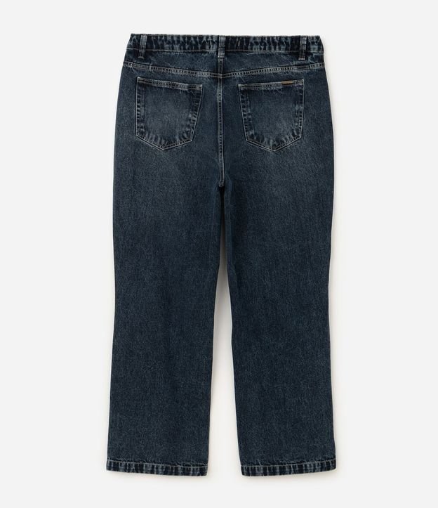 Pantalón de Jean Marmorizada Recta Curve & Plus Size 7