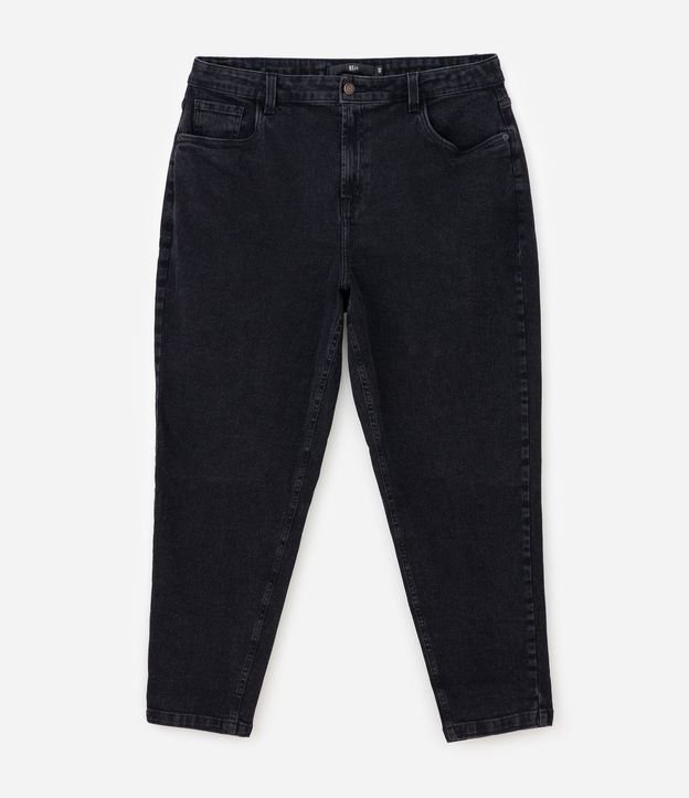 Pantalón de jean Mom Black con Elastano Curve & Plus Size 6