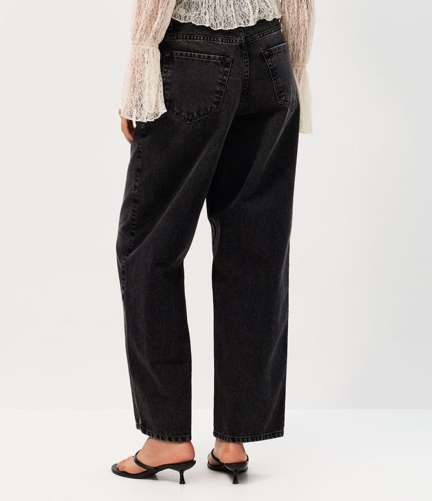Pantalón Baggy en Jeans con Cintura Mediana y Ajuste 4