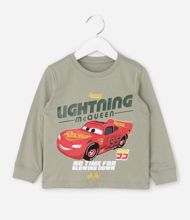 Remera Infantil Manga Larga Rayo McQueen – Talle 2 a 6 años 2
