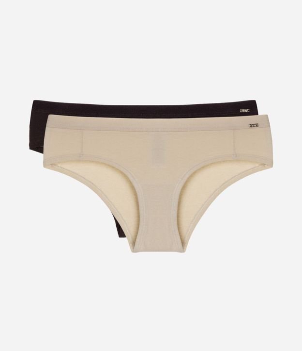 Kit 02 Bombachas Bikini en Algodón