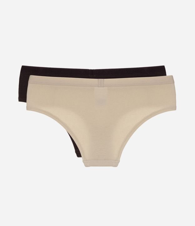 Kit 02 Bombachas Bikini en Algodón 2