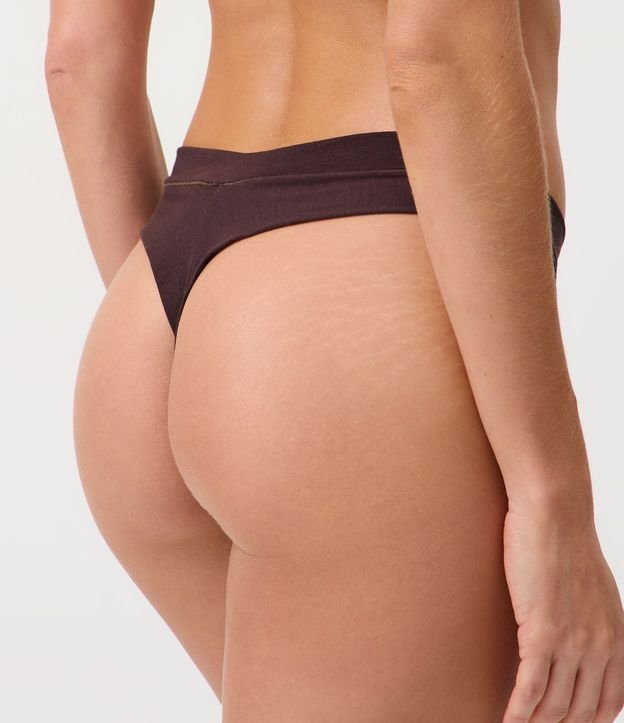 Kit 02 Bombachas Bikini Con Hilo Doble 5