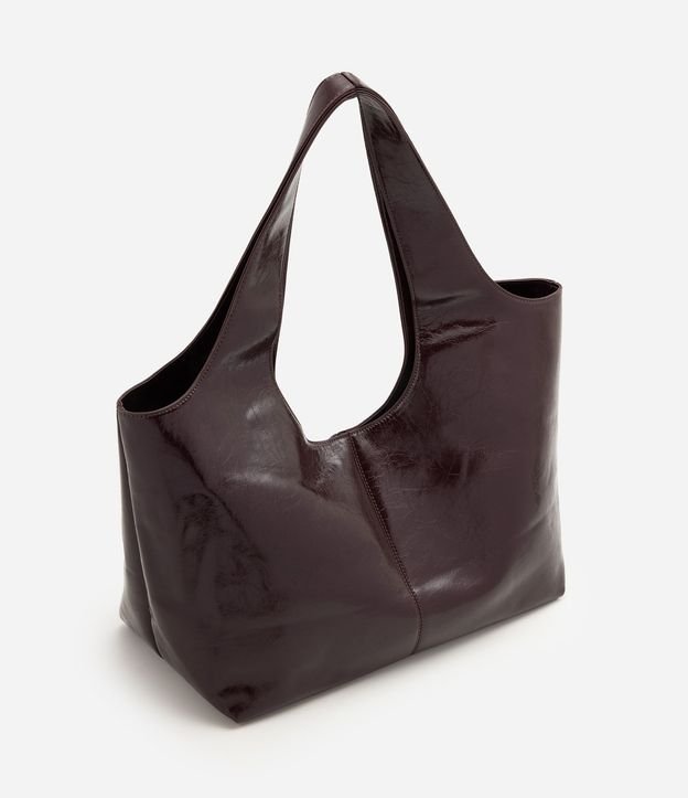 Cartera Shopper Grande en PU con Bretel Ancho