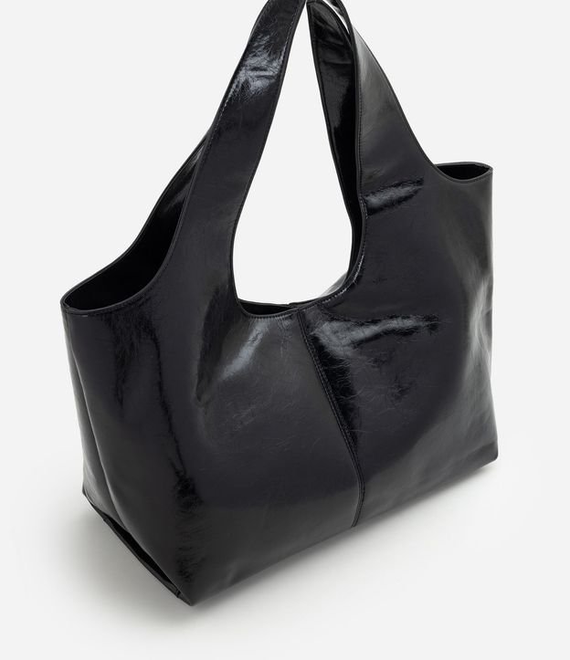 Cartera Shopper Grande en PU con Bretel Ancho 3