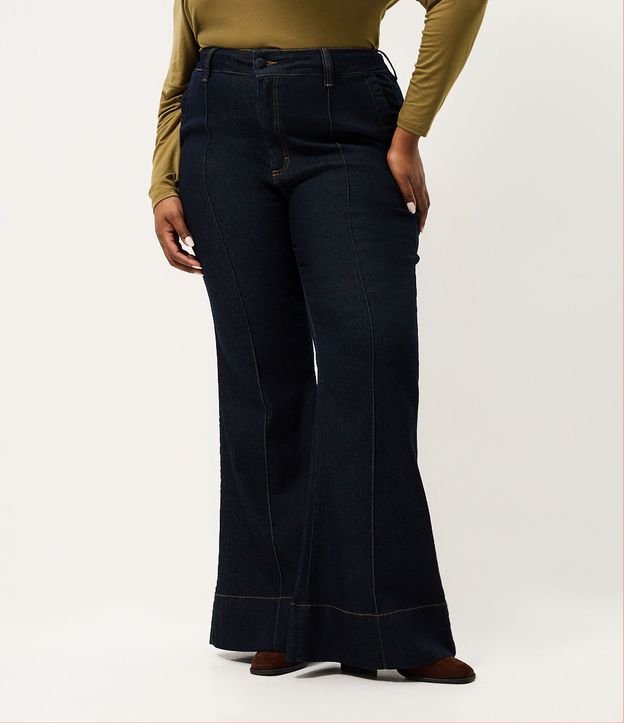Pantalón de Jean Flare con Vinco Curve & Plus Size 2