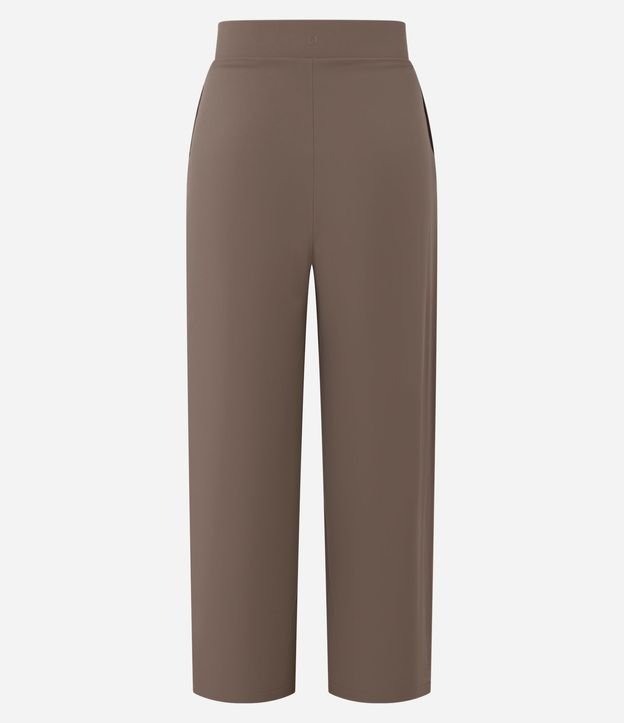Pantalón Deportiva en Microfibra con Pliegue Delantero 6