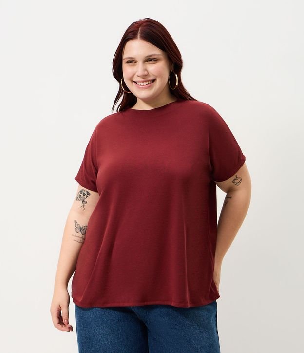 Blusa en Ribana sin Sisa Curve & Plus Size 2