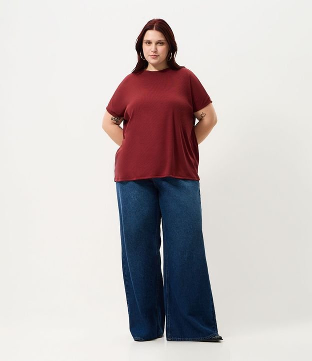 Blusa en Ribana sin Sisa Curve & Plus Size 3
