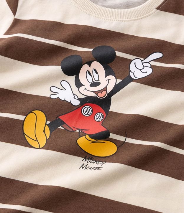 Remera Infantil Rayada con Estampa de Mickey Mouse – Talle 2 a 6 años 5