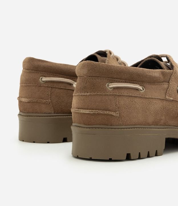 Zapato Dockside Track en Cuero Gamuza 3