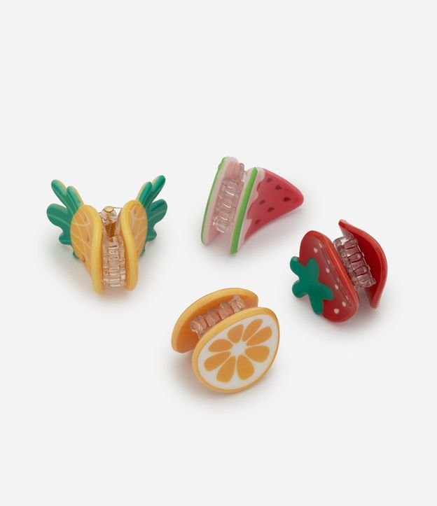 Kit Pinzas Infantil de Frutas con 4 Prendas - Talle U 2