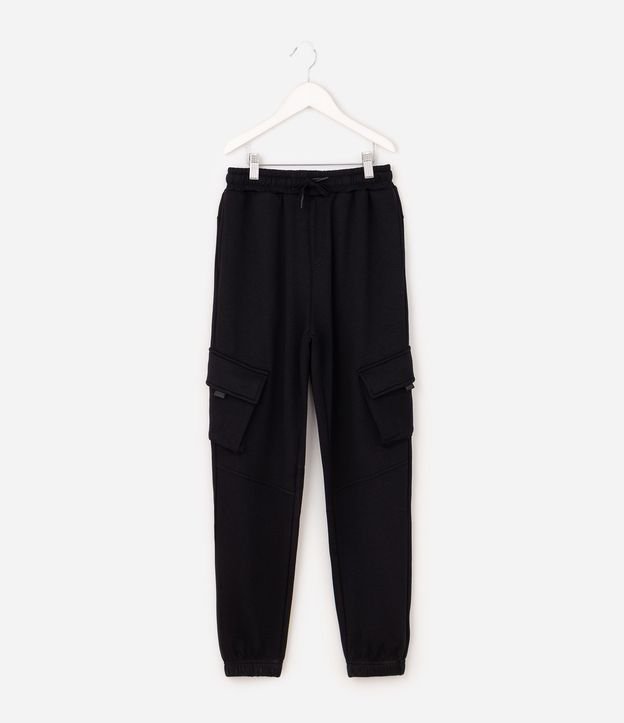 Pantalón Infantil en Cotton con Bolsillo Lateral - Talle 5 a 16 años 2