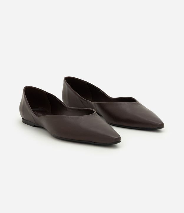 Zapatilla en Cuero con Punta Fina 2