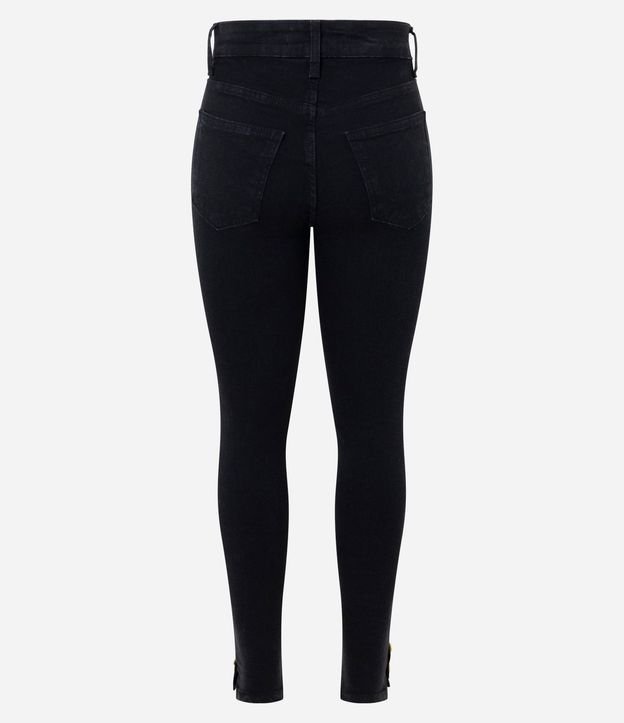 Pantalón de Jean Skinny con Elastano y Cintura Alta 6