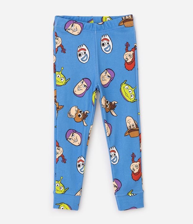Pijama Infantil Largo en Rib Estampado Toy Story - Talle 2 a 8 años 5