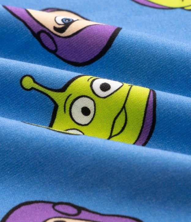Pijama Infantil Largo en Rib Estampado Toy Story - Talle 2 a 8 años 7