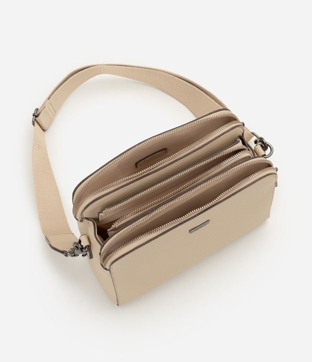 Cartera Transversal Mediana en PU con Asa Ajustable 4