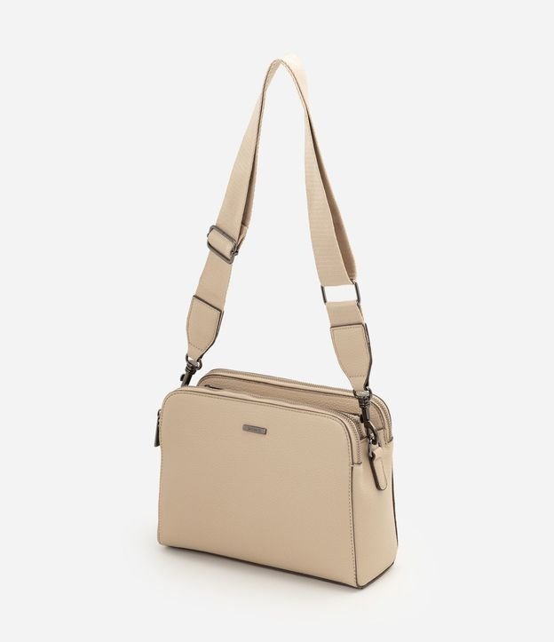 Cartera Transversal Mediana en PU con Asa Ajustable 5