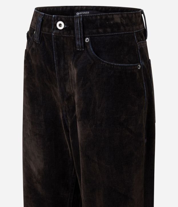 Pantalón Recto Comfort en Jeans con Cintura Alta 6