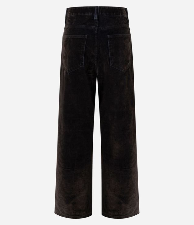Pantalón Recto Comfort en Jeans con Cintura Alta 7