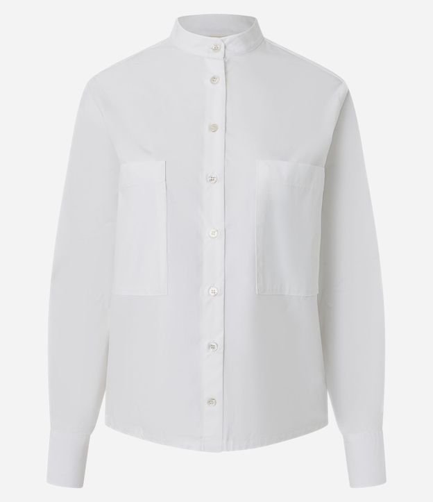 Camisa en Tricolina con Bolsillos Delanteros y Regulador 5