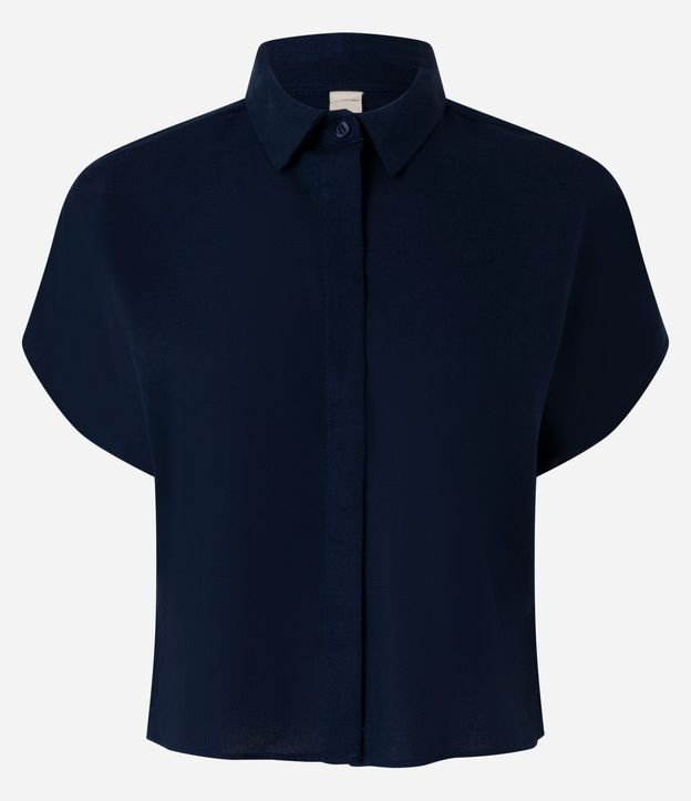 Blusa en Viscolino con Cuello y Sin Sisa 5