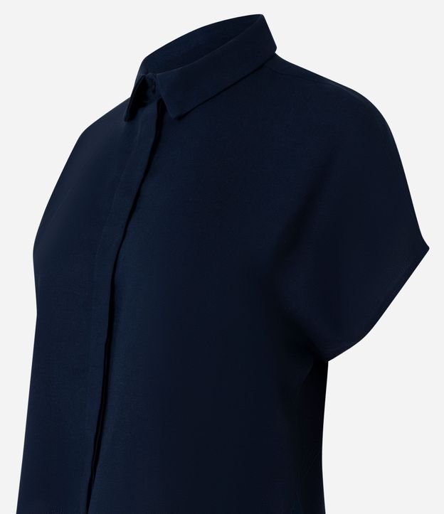 Blusa en Viscolino con Cuello y Sin Sisa 6