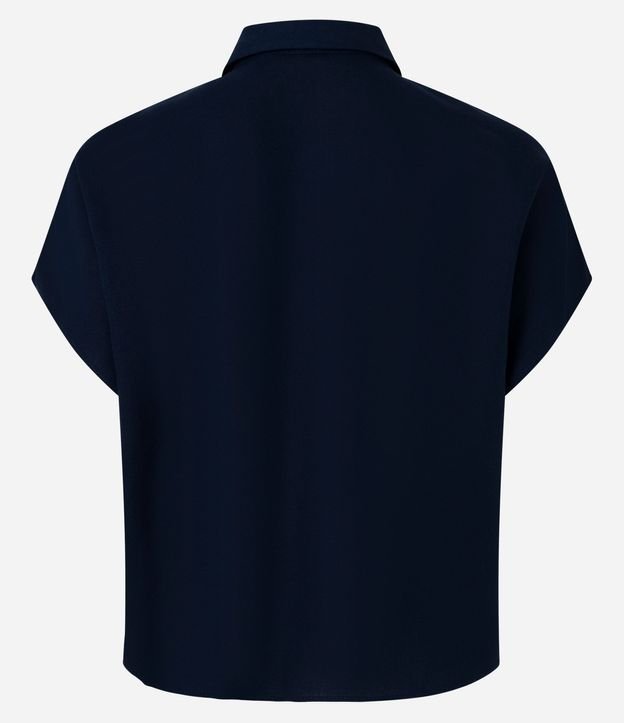 Blusa en Viscolino con Cuello y Sin Sisa 7