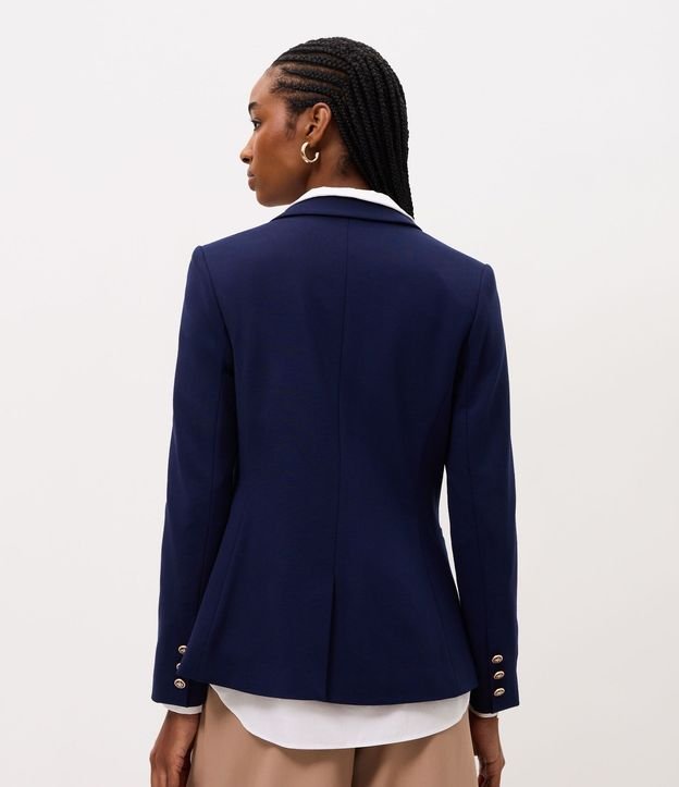 Blazer Slim Sastre con Recorte Estructurado 4