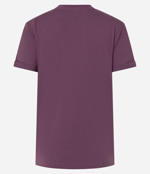 Remera en Media Malla con Manga Corta Doblada 3