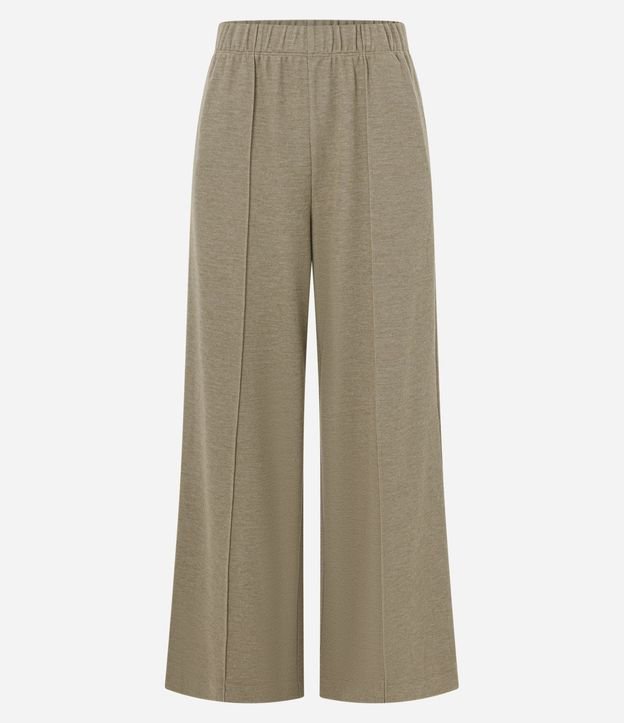 Pantalón Wide Leg en Algodón sin Felpa 2