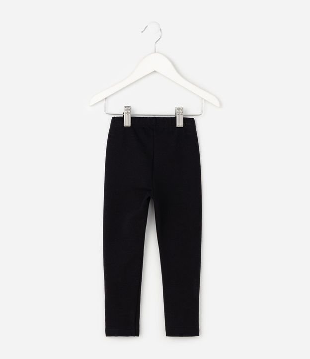 Pantalón Infantil Legging con Aplicación de Flor en las Rodillas – Talle 1 a 6 años 3