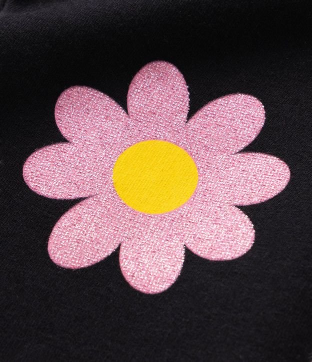 Pantalón Infantil Legging con Aplicación de Flor en las Rodillas – Talle 1 a 6 años 5