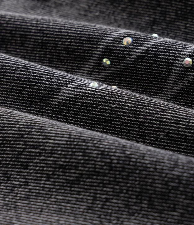 Pantalón Wide Jeans Infantil con Aplicación de Moñitas - Talle 5 A 16 años 4
