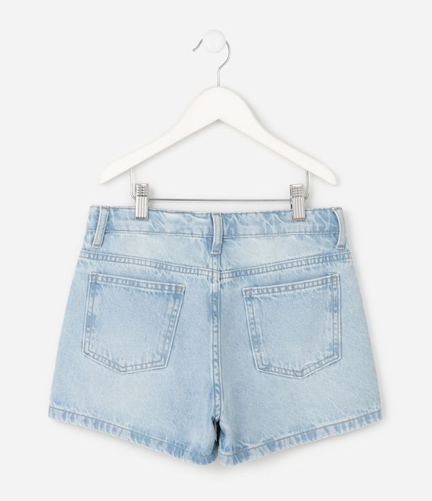 Short Jeans Infantil con Aplicación de Brillos - Talle 5 a 16 años 3