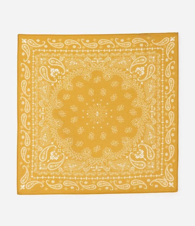 Pañuelo en Cotton con Estampa de Paisley 2