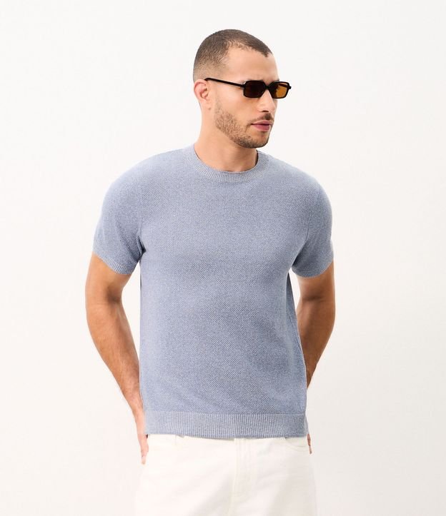 Remera Regular Texturizada