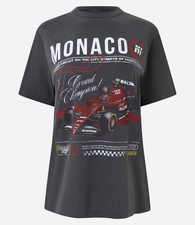 Remera Monaco Estampa de Carro Automobilismo 5