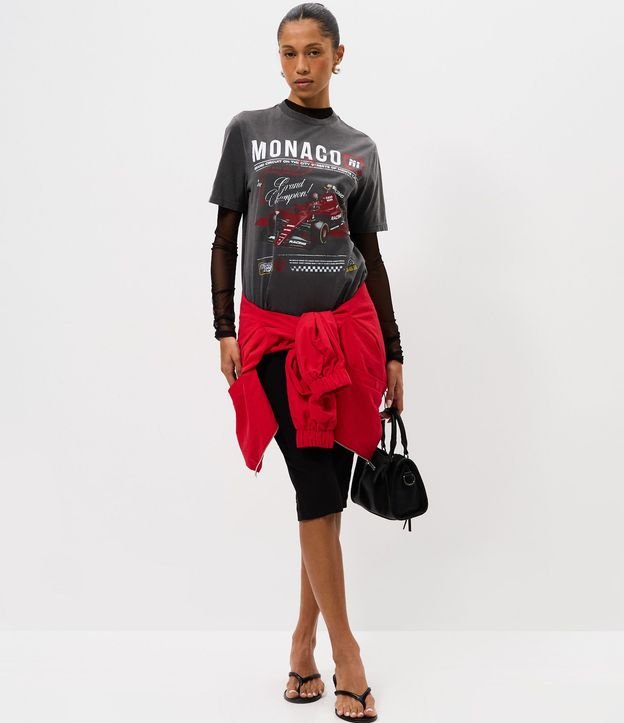 Remera Monaco Estampa de Carro Automobilismo 2