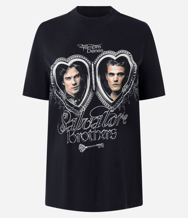 Remera en Algodón con Estampado Salvatore Brothers 5