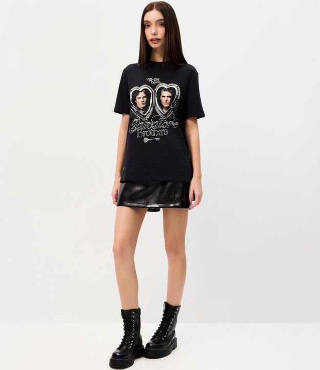 Remera en Algodón con Estampado Salvatore Brothers 2