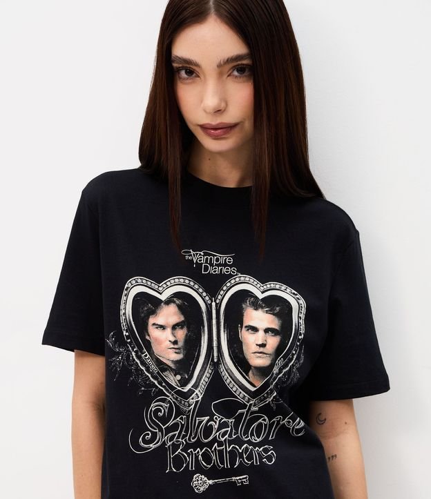 Remera en Algodón con Estampado Salvatore Brothers 3