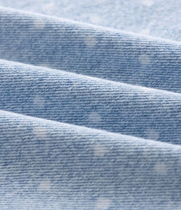 Pantalón de Jean Wide de Lunares Infantil - Talle 5 a 16 años 4