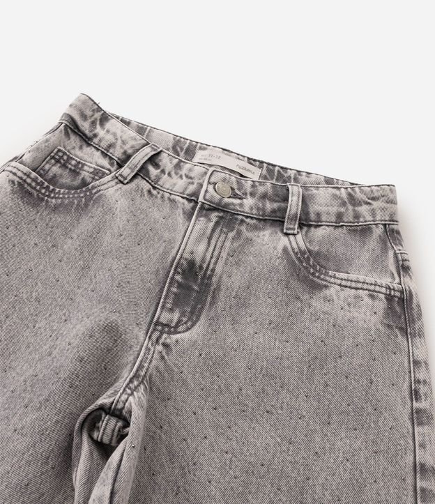 Pantalón de Jean Fashion Wide Infantil - Talle 5 a 16 años 5