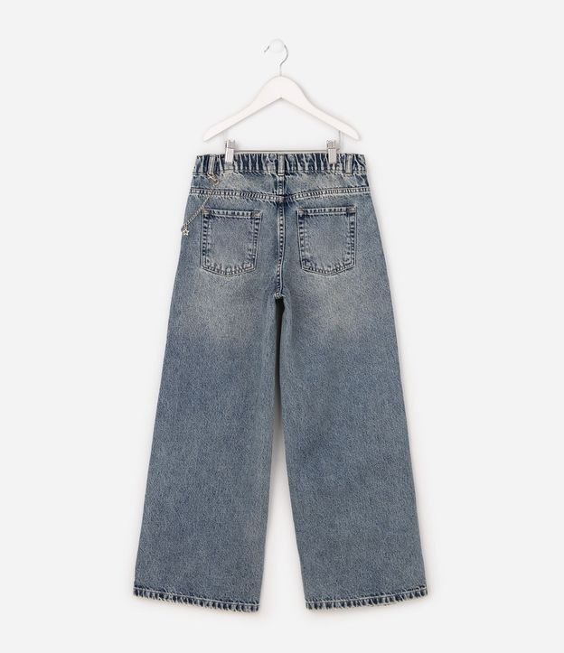 Pantalón Infantil en Algodón con Cadena Lateral - 5 a 16 años 3
